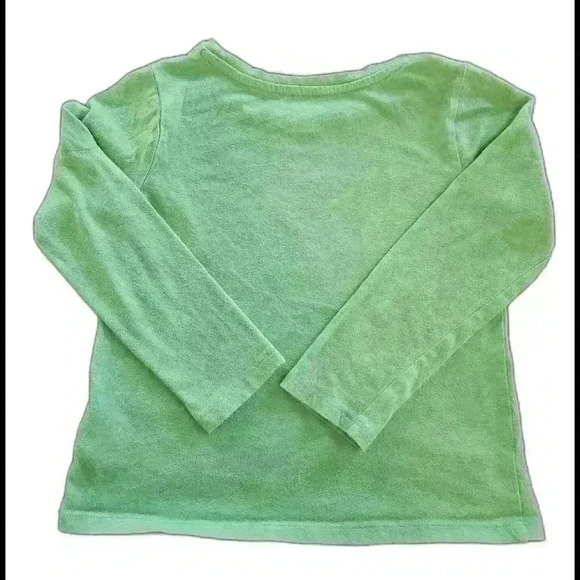 Cozy Long Sleeve Tee in Soft Mint Green - Picture 2 of 3